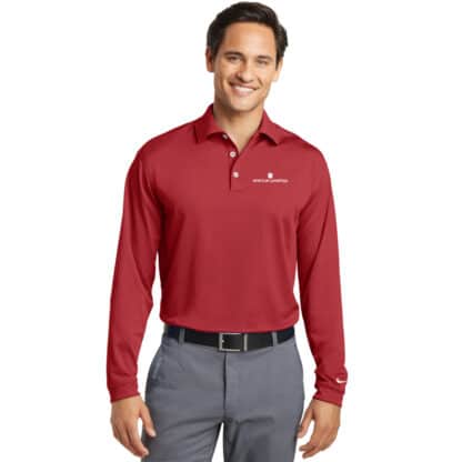 Men’s Nike Dri-Fit Long Sleeve Polo