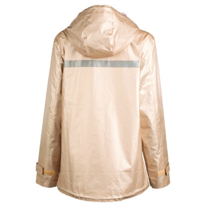 Women’s New Englander Rain Jacket with Floral Printed Lining - Image 3