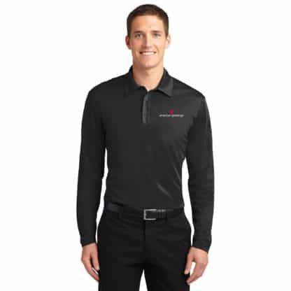 Men’s Port Authority Long Sleeve Polo - Image 4