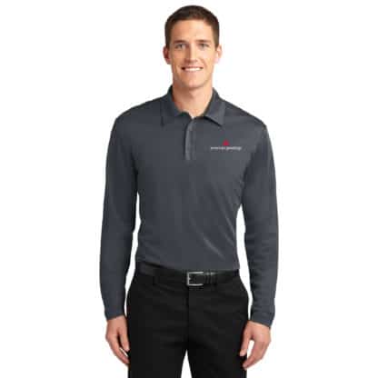 Men’s Port Authority Long Sleeve Polo - Image 6