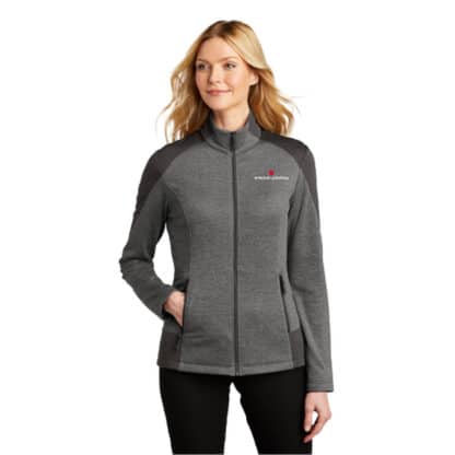 Ladies Port Authority Grid Fleece Jacket