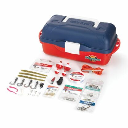 Eagle Claw 55 Piece Go Fish Tackle Box Kit